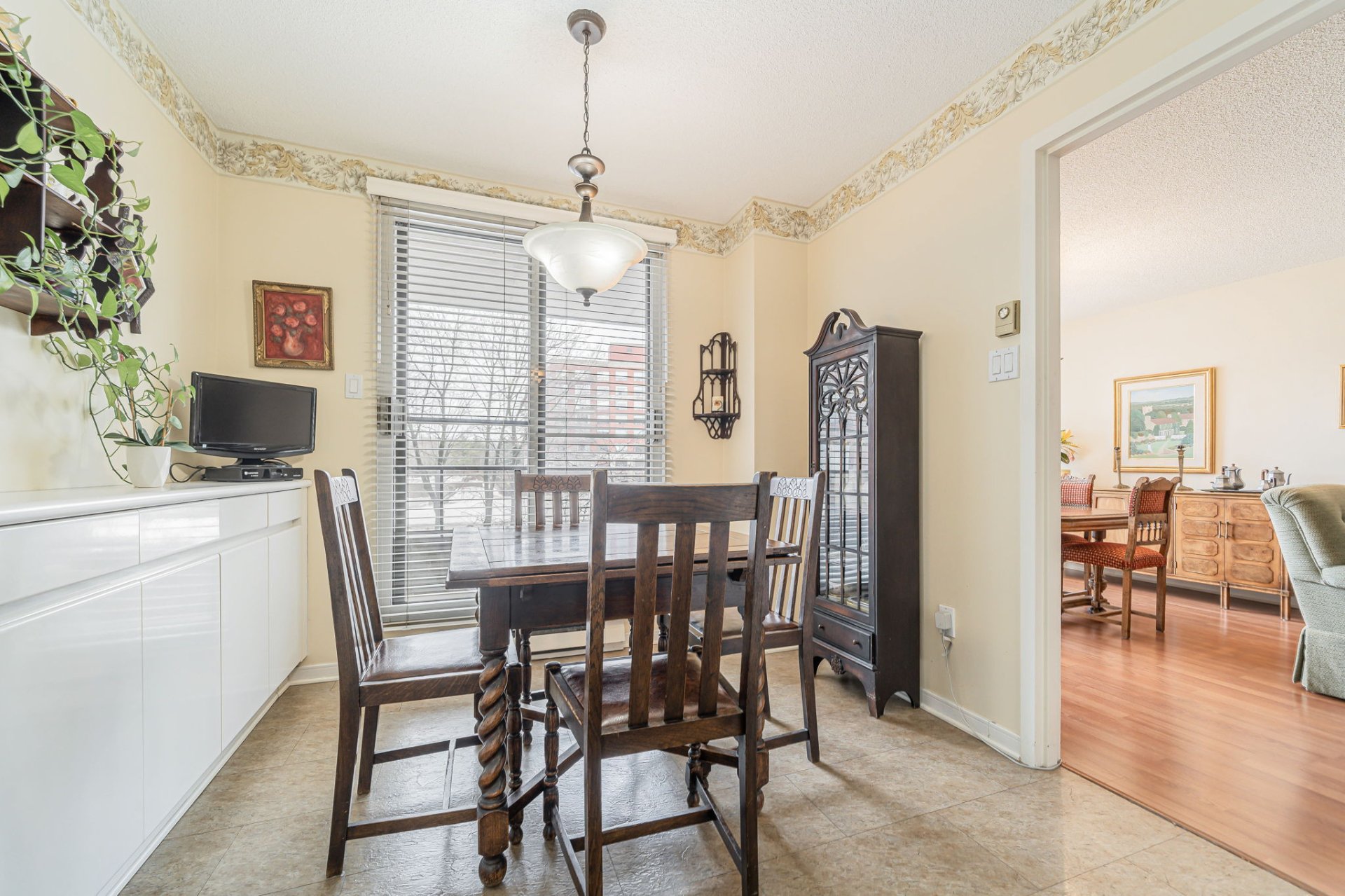 Third bedroom in Montreal real estate at 6565 Ch. Collins