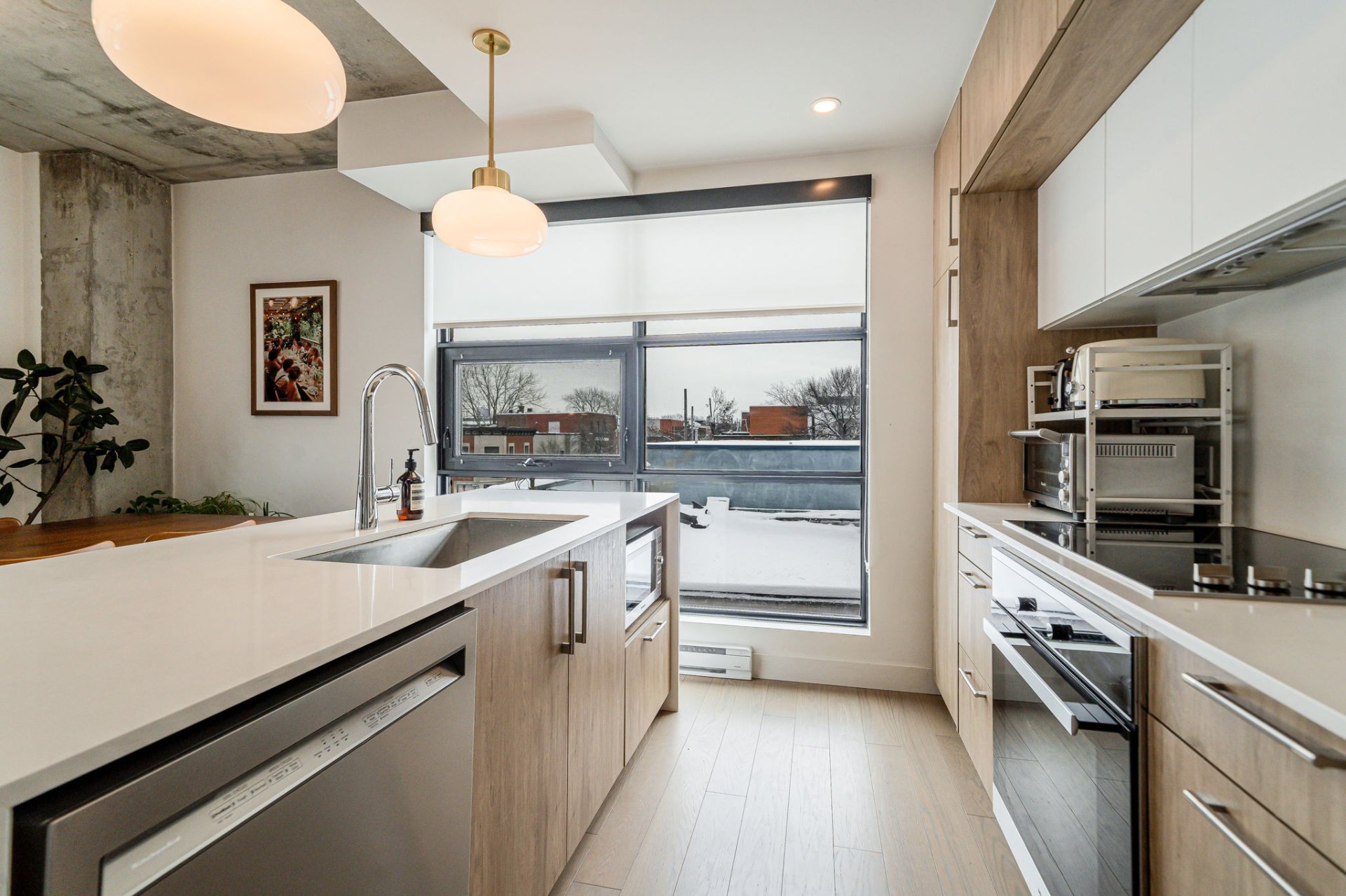 Second bedroom in 2615 Rue Augustin-Cantin Montreal real estate listing